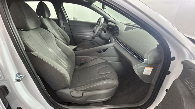 2025 Serenity White Hyundai Elantra Hybrid SEL Sport FWD Sedan