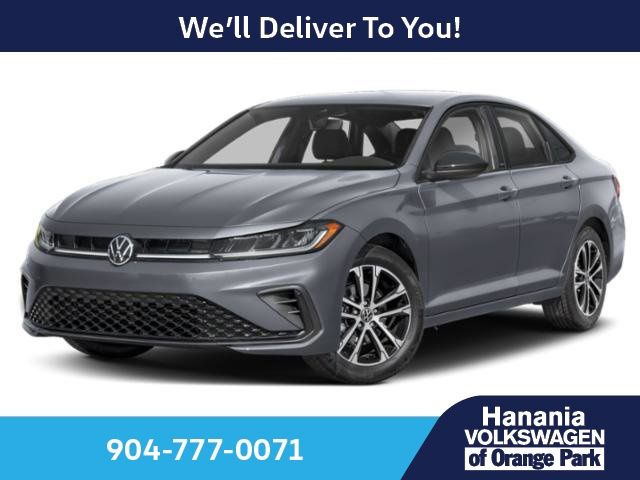 Silver 2026 Volkswagen Jetta Sedan Front-Wheel Drive 8-Speed Automatic