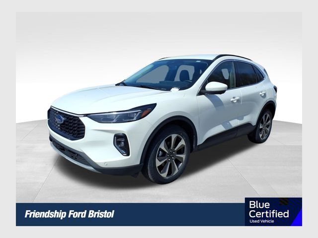 White Metallic 2023 Ford Escape Platinum AWD SUV / Crossover All-Wheel Drive 8-Speed Automatic