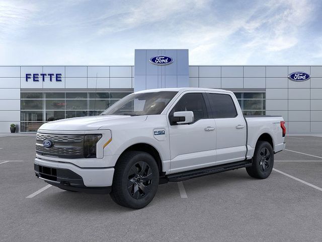 Oxford White 2025 Ford F-150 Lightning Pickup Truck All-Wheel Drive Automatic