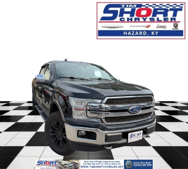 Black 2019 Ford F-150 Pickup Truck Four-Wheel Drive Automatic