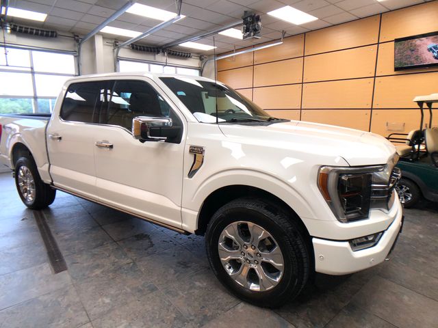 White Metallic 2022 Ford F-150 Pickup Truck Four-Wheel Drive Automatic