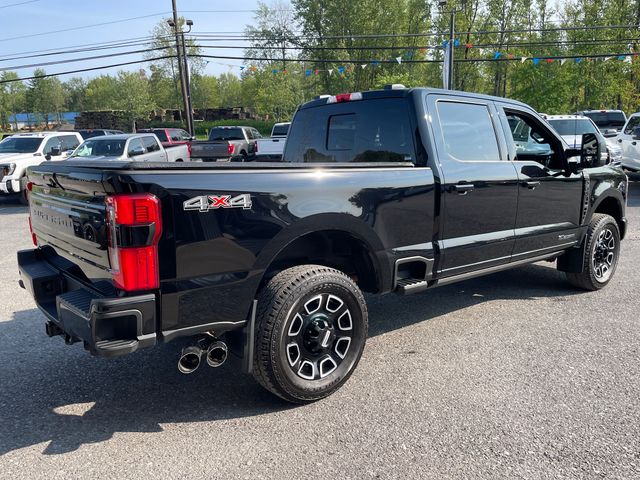 2026 Ford F-250SD Platinum - Agate Black Metallic exterior view 7