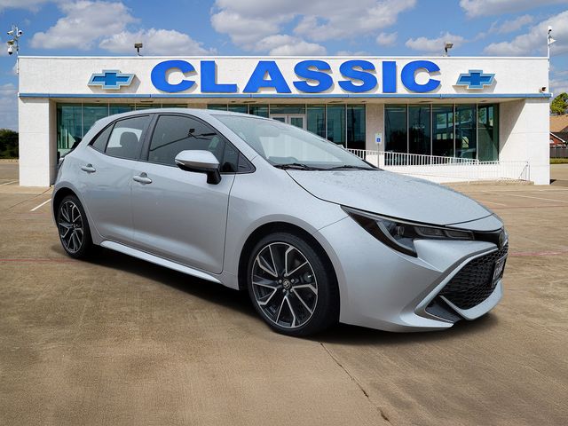 Classic Silver Metallic 2021 Toyota Corolla Hatchback Hatchback Front-Wheel Drive Continuously Variable Transmission