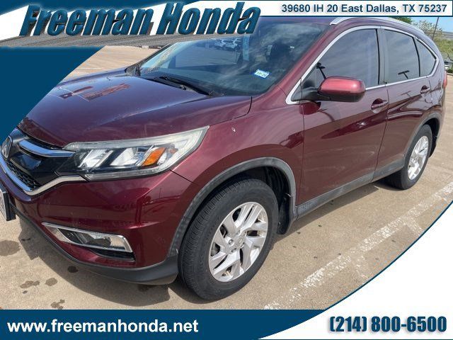 Red (Maroon) 2016 Honda CR-V EX-L FWD SUV / Crossover Front-Wheel Drive Continuously Variable Transmission