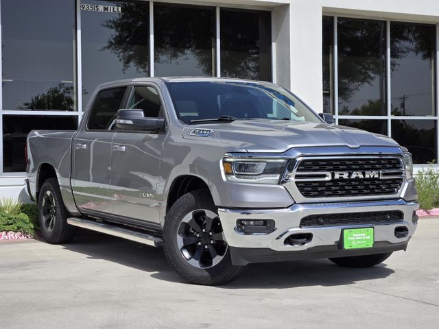 Billet Silver Metallic Clearcoat 2022 RAM 1500 Pickup Truck Four-Wheel Drive 8-Speed Automatic