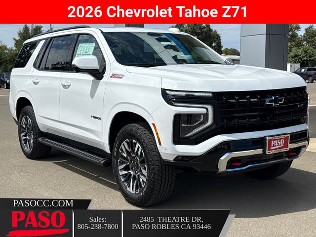 Summit White 2026 Chevrolet Tahoe SUV / Crossover Four-Wheel Drive