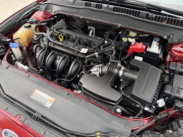 2015 Ford Fusion S Red at Durrett Motor Company