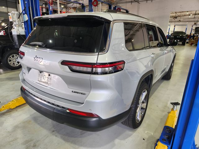 2021 Jeep Grand Cherokee L Limited Silver at DeMontrond Mazda