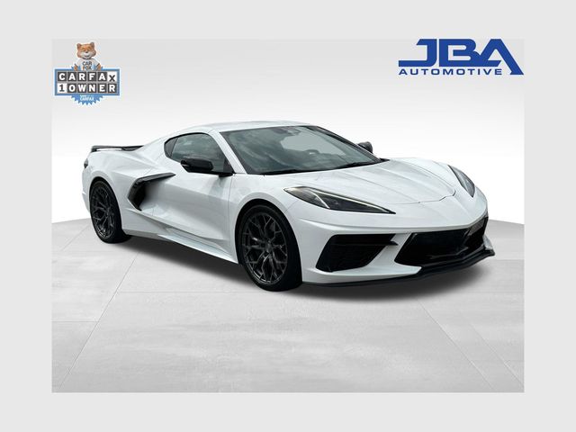 Arctic White 2024 Chevrolet Corvette Coupe Rear-Wheel Drive 8-Speed Dual Clutch