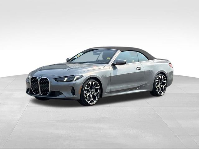 Gray Metallic 2026 BMW 4 Series Convertible All-Wheel Drive 8-Speed Automatic