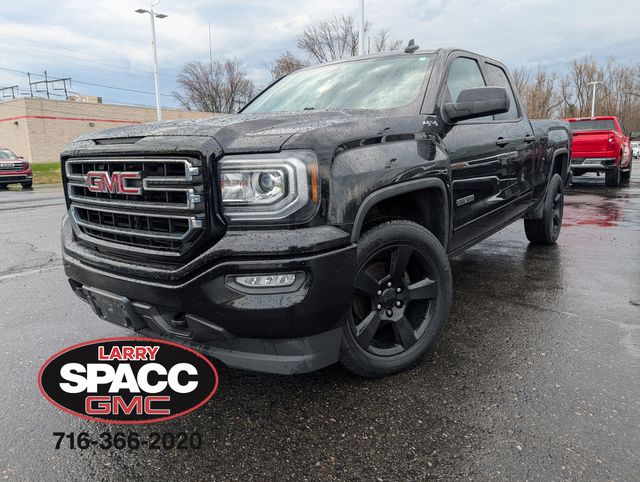 Onyx Black 2017 GMC Sierra 1500 Base Double Cab 4WD Pickup Truck Four-Wheel Drive 6-Speed Automatic Overdrive