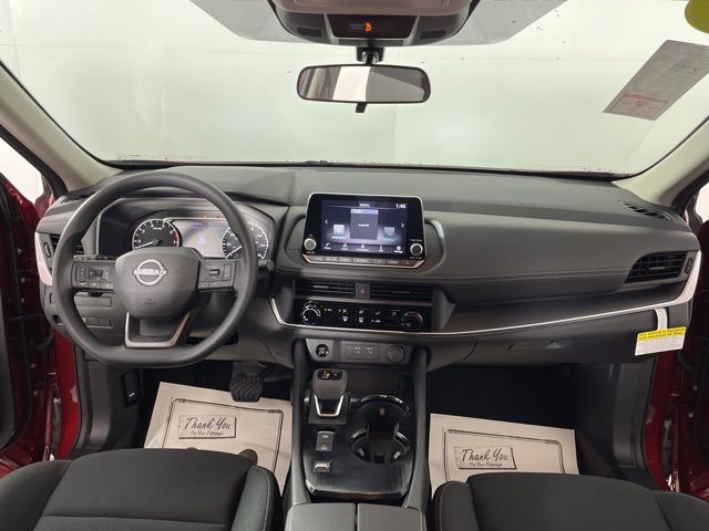 2025 Scarlet Ember Tintcoat Nissan Rogue S FWD SUV