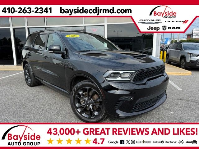 DB Black Crystal Clearcoat 2023 Dodge Durango SUV / Crossover All-Wheel Drive 8-Speed Automatic