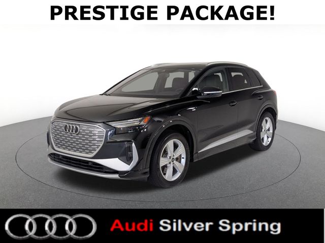 used 2024 Audi Q4 e-tron car, priced at $36,281