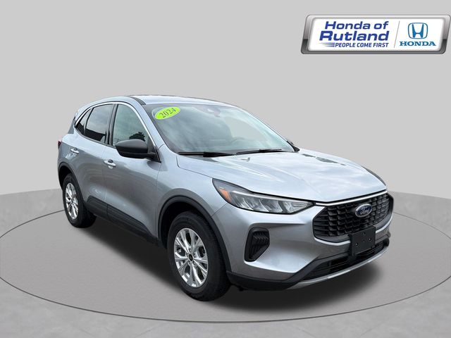 Silver Metallic 2024 Ford Escape SUV / Crossover All-Wheel Drive 8-Speed Automatic