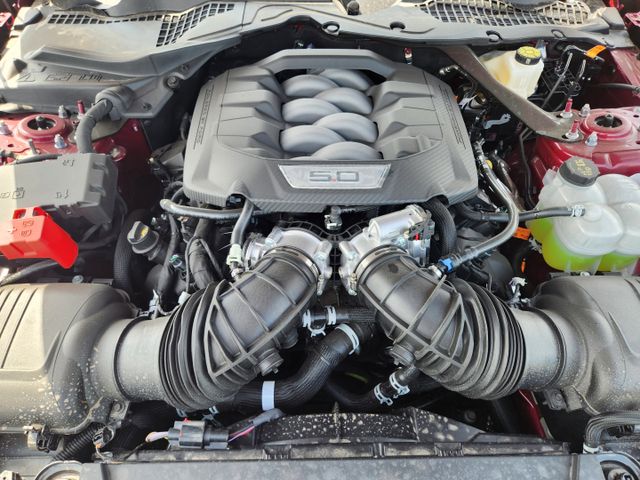 2025 Race Red Ford Mustang RWD Coupe