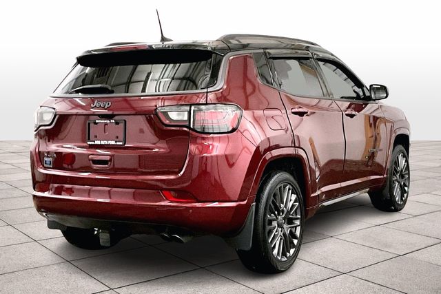 2022 Jeep Compass High Altitude Red at South Hills CDJR