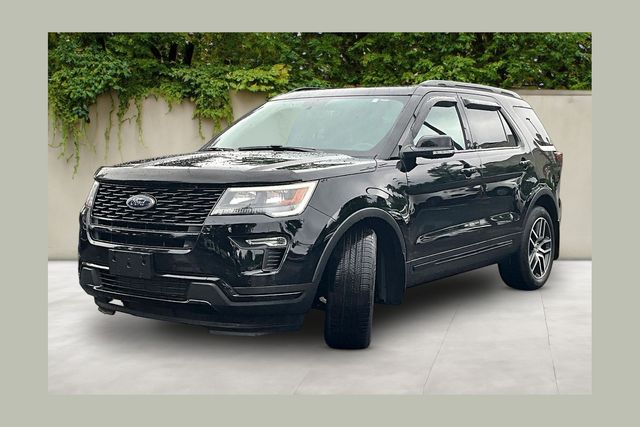 Shadow Black 2018 Ford Explorer SUV / Crossover All-Wheel Drive 6-Speed Automatic