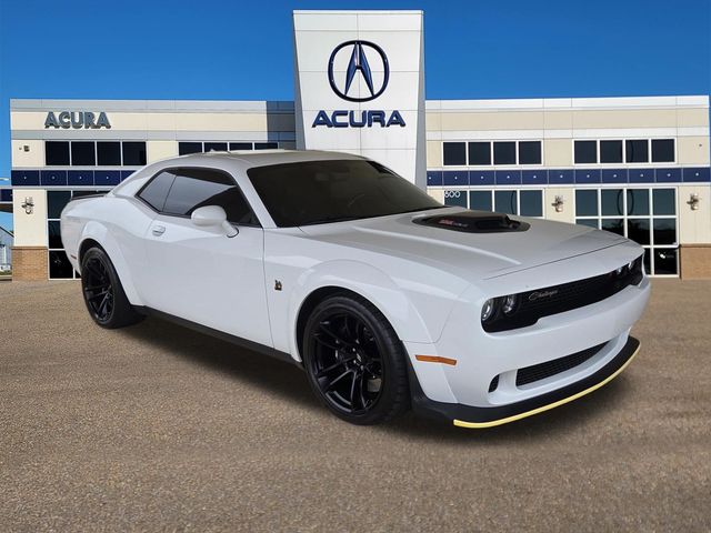 White Knuckle Clearcoat 2023 Dodge Challenger Coupe Rear-Wheel Drive 8-Speed Automatic