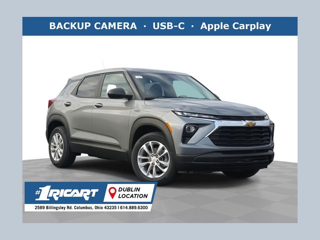 Sterling Gray Metallic 2025 Chevrolet Trailblazer LS FWD SUV / Crossover Front-Wheel Drive Continuously Variable Transmission