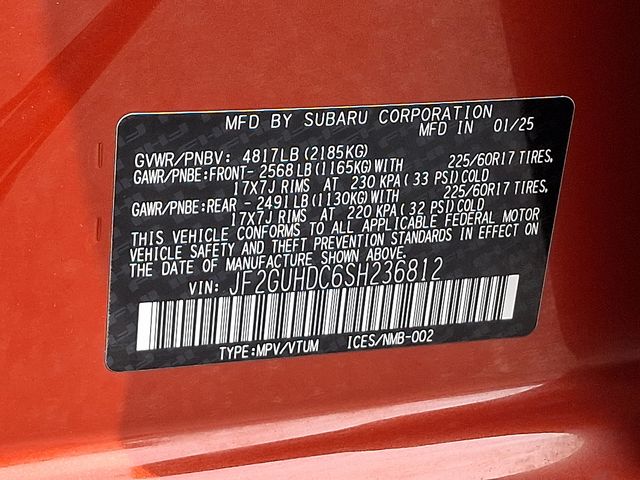 2025 Subaru Crosstrek Premium Beige at Rafferty Subaru