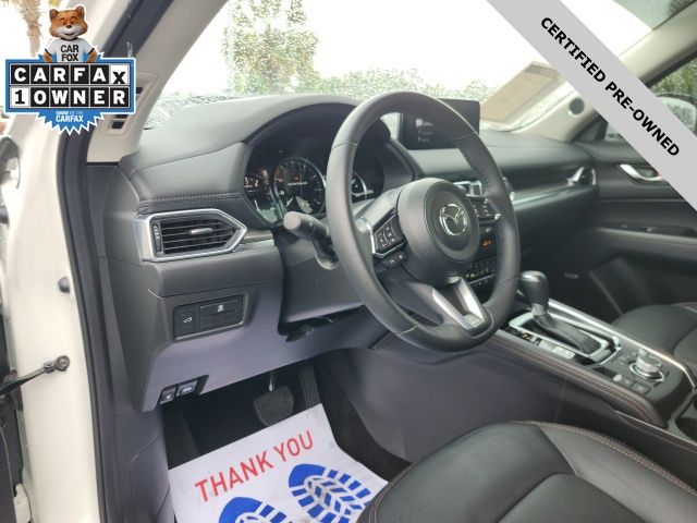 2023 Mazda CX-5 2.5 S Premium Plus Package White at Lugoff Nissan