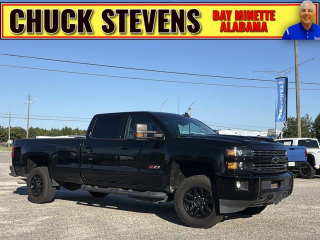 Black 2017 Chevrolet Silverado 3500HD Pickup Truck Four-Wheel Drive 6-Speed Automatic