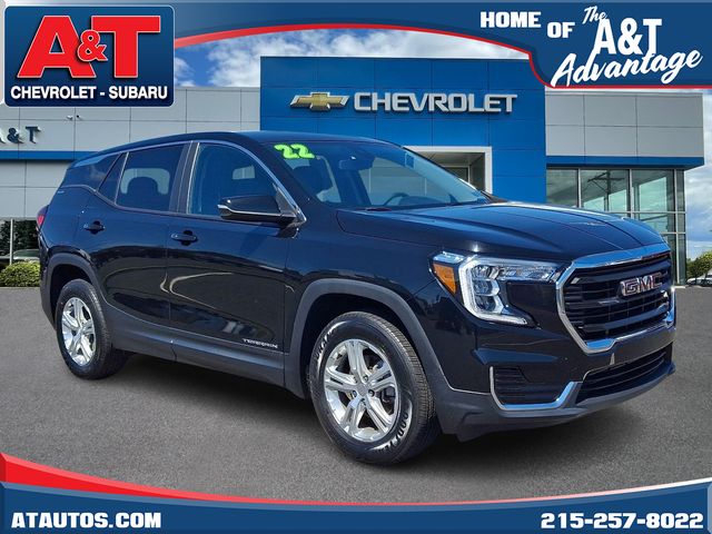 Black (Ebony Twilight Metallic) 2022 GMC Terrain SUV / Crossover All-Wheel Drive 9-Speed Automatic
