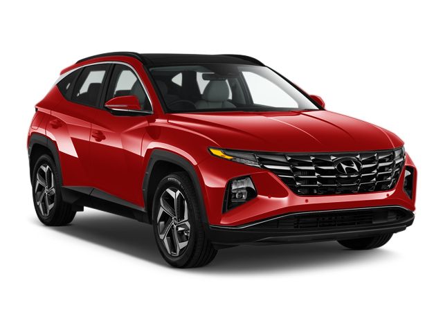 Calypso Red 2023 Hyundai Tucson SUV / Crossover All-Wheel Drive 8-Speed Automatic