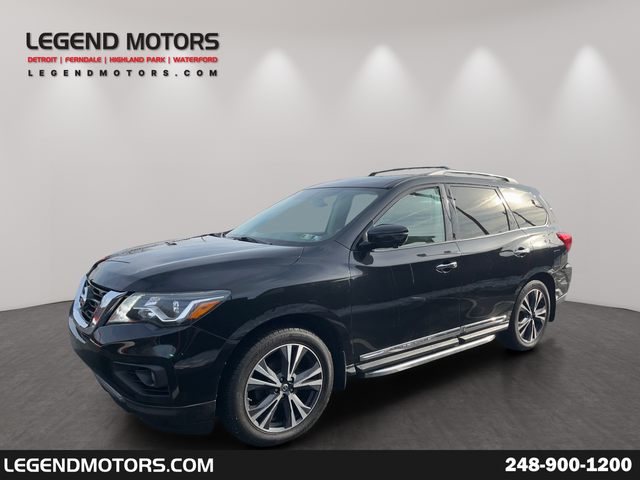 Gray (Magnetic Black) 2018 Nissan Pathfinder Platinum 4WD SUV / Crossover Four-Wheel Drive Continuously Variable Transmission