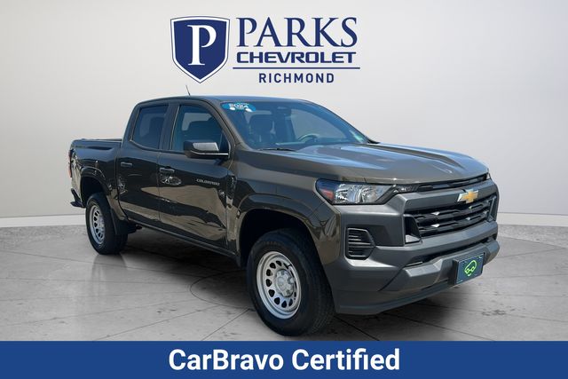Bronze Metallic 2024 Chevrolet Colorado Work Truck Crew Cab RWD Pickup Truck 4X2 8-Speed Automatic
