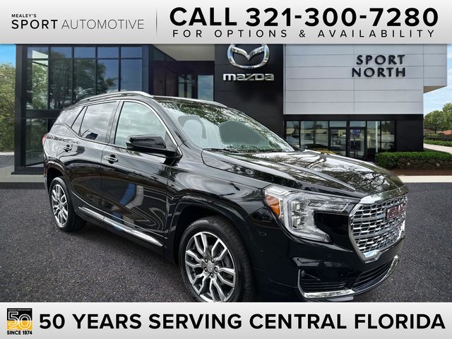 Black (Ebony Twilight Metallic) 2024 GMC Terrain Denali AWD SUV / Crossover All-Wheel Drive 9-Speed Automatic