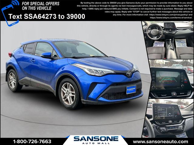 Blue 2020 Toyota C-HR LE FWD SUV / Crossover Front-Wheel Drive Continuously Variable Transmission