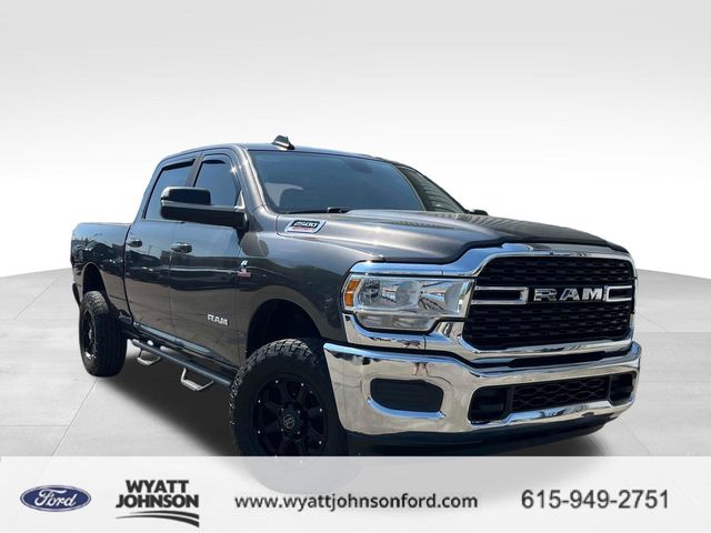Gray (Granite Crystal Metallic Clearcoat) 2022 RAM 2500 Big Horn Crew Cab 4WD Pickup Truck Four-Wheel Drive 6-Speed Automatic