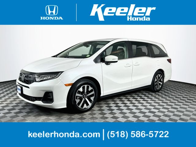 Platinum White Pearl 2025 Honda Odyssey Minivan Front-Wheel Drive Automatic