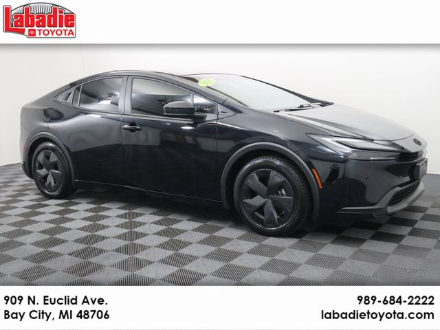 Midnight Black Metallic 2025 Toyota Prius Hatchback Front-Wheel Drive Continuously Variable Transmission