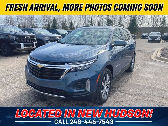 Lakeshore Blue Metallic 2024 Chevrolet Equinox LT AWD with 1LT SUV / Crossover Four-Wheel Drive 6-Speed Automatic Overdrive