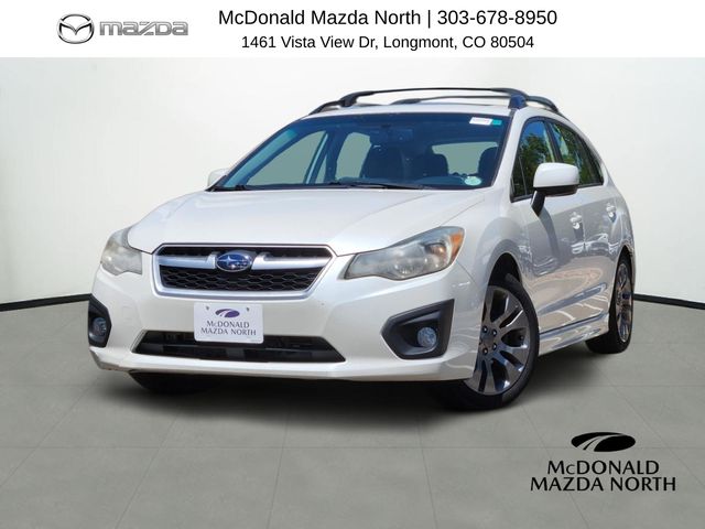 Satin White Pearl 2014 Subaru Impreza Hatchback All-Wheel Drive Continuously Variable Transmission