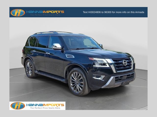 Super Black 2023 Nissan Armada SUV / Crossover Four-Wheel Drive 7-Speed Automatic