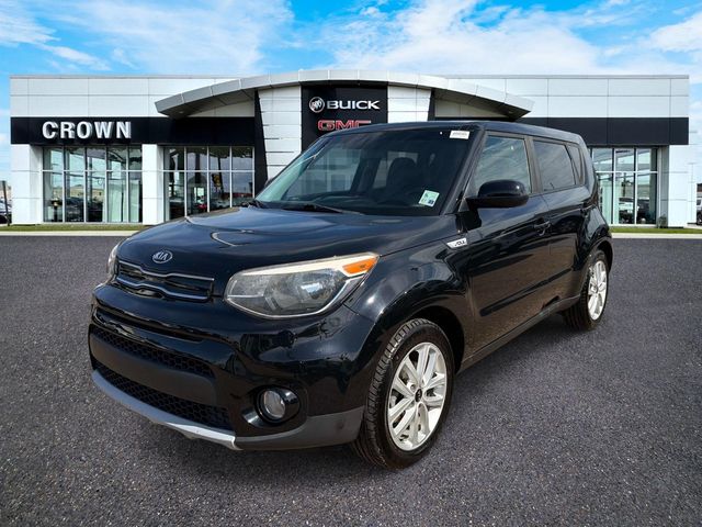 Shadow Black 2019 Kia Soul Wagon Front-Wheel Drive 6-Speed Automatic