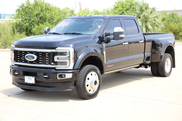 2024 Ford F-450SD Limited Black at Texan Dodge Chrysler Jeep Ram