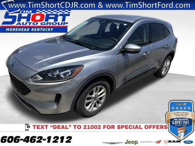 Silver Metallic 2021 Ford Escape Hybrid SE FWD SUV / Crossover Front-Wheel Drive Continuously Variable Transmission