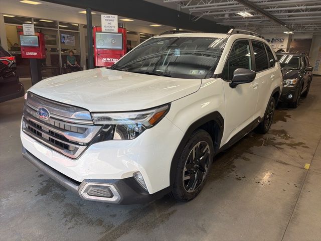 2025 Subaru Forester Limited White at Rafferty Subaru
