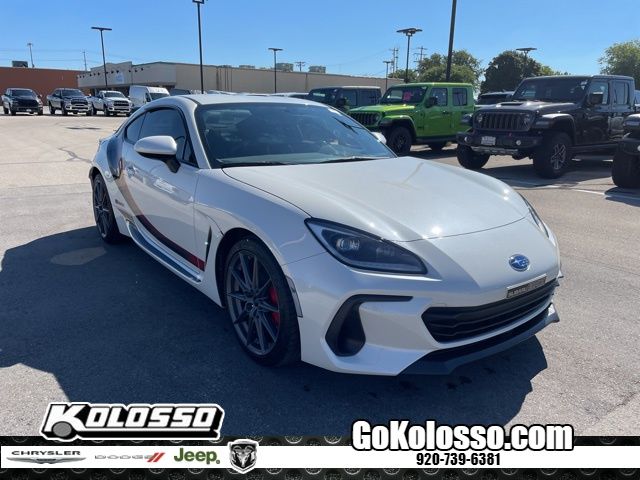 Crystal White Pearl 2023 Subaru BRZ Limited RWD Coupe Rear-Wheel Drive 6-Speed Automatic
