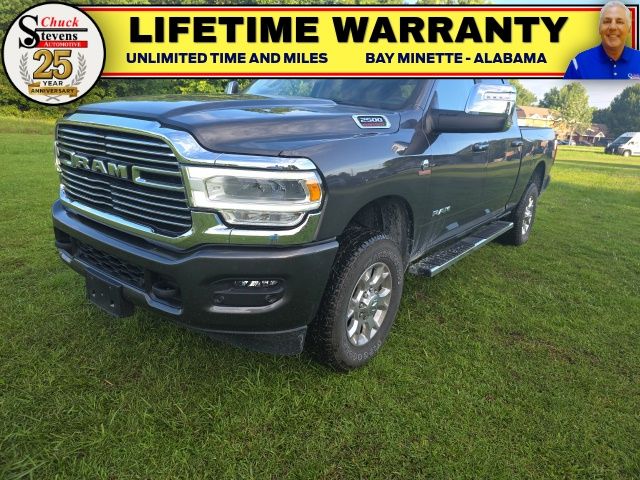 Gray (Granite Crystal Metallic Clearcoat) 2024 RAM 2500 Pickup Truck Four-Wheel Drive 6-Speed Automatic