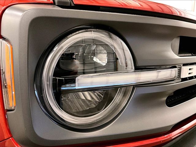 2022 Ford Bronco Big Bend Red at Klick Lewis Buick Chevrolet