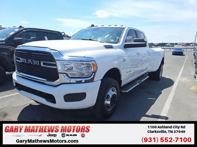 Bright White Clearcoat 2020 RAM 3500 Pickup Truck Four-Wheel Drive 6-Speed Automatic