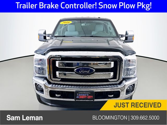 Gray (Magnetic) 2016 Ford F-250 Super Duty XLT Crew Cab 4WD Pickup Truck Four-Wheel Drive 6-Speed Automatic