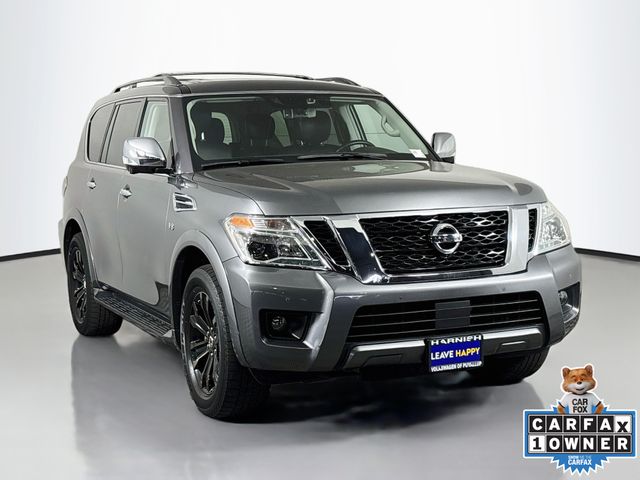 Gray (Gun Metallic) 2020 Nissan Armada SUV / Crossover Four-Wheel Drive 7-Speed Automatic